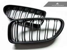 AutoTecknic Dual-Slats Stealth Black Front Grille Set - F06 Gran Coupe/ F12 Coupe/ F13 Cabrio | 6 Series & M6