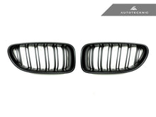AutoTecknic Dual-Slats Stealth Black Front Grille Set - F06 Gran Coupe/ F12 Coupe/ F13 Cabrio | 6 Series & M6