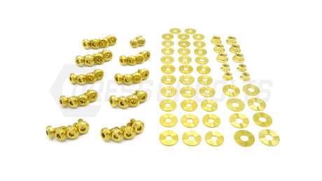 BMW 328i (2006-2013) Titanium Engine Bay Kit