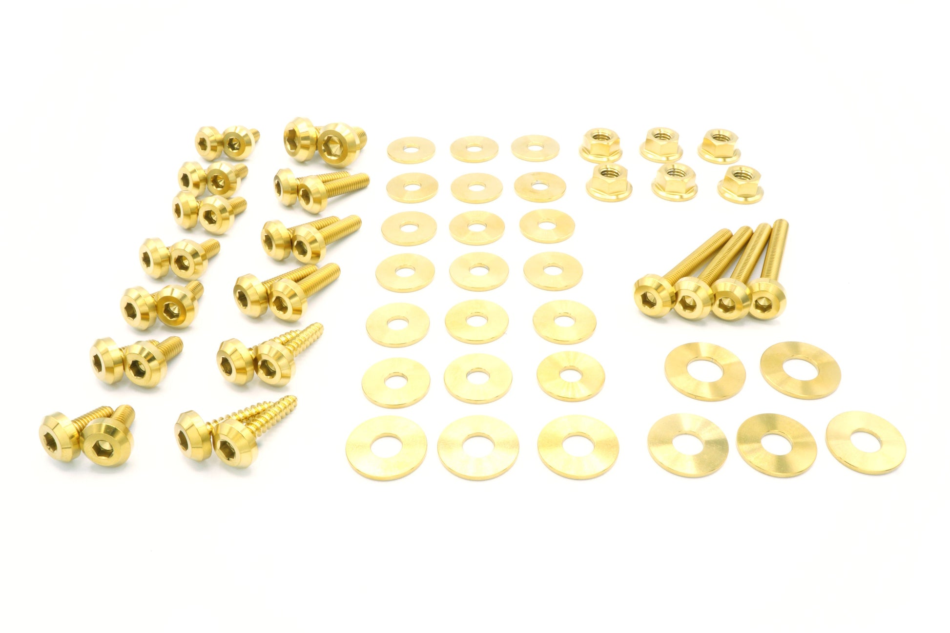 Stage 1 Titanium Hardware Engine Bay Kit - BMW E82 135i (2007-2012)