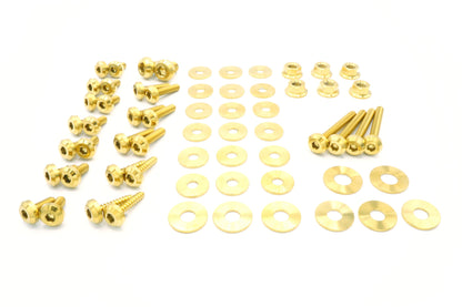 Stage 1 Titanium Hardware Engine Bay Kit - BMW E82 135i (2007-2012)