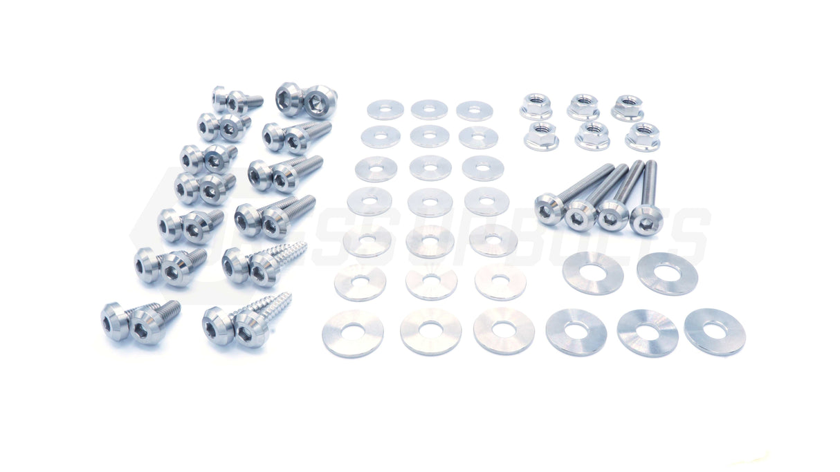 Dress Up Bolts Stage 1 Titanium Hardware Engine Bay Kit - BMW E82 135i (2007-2012)