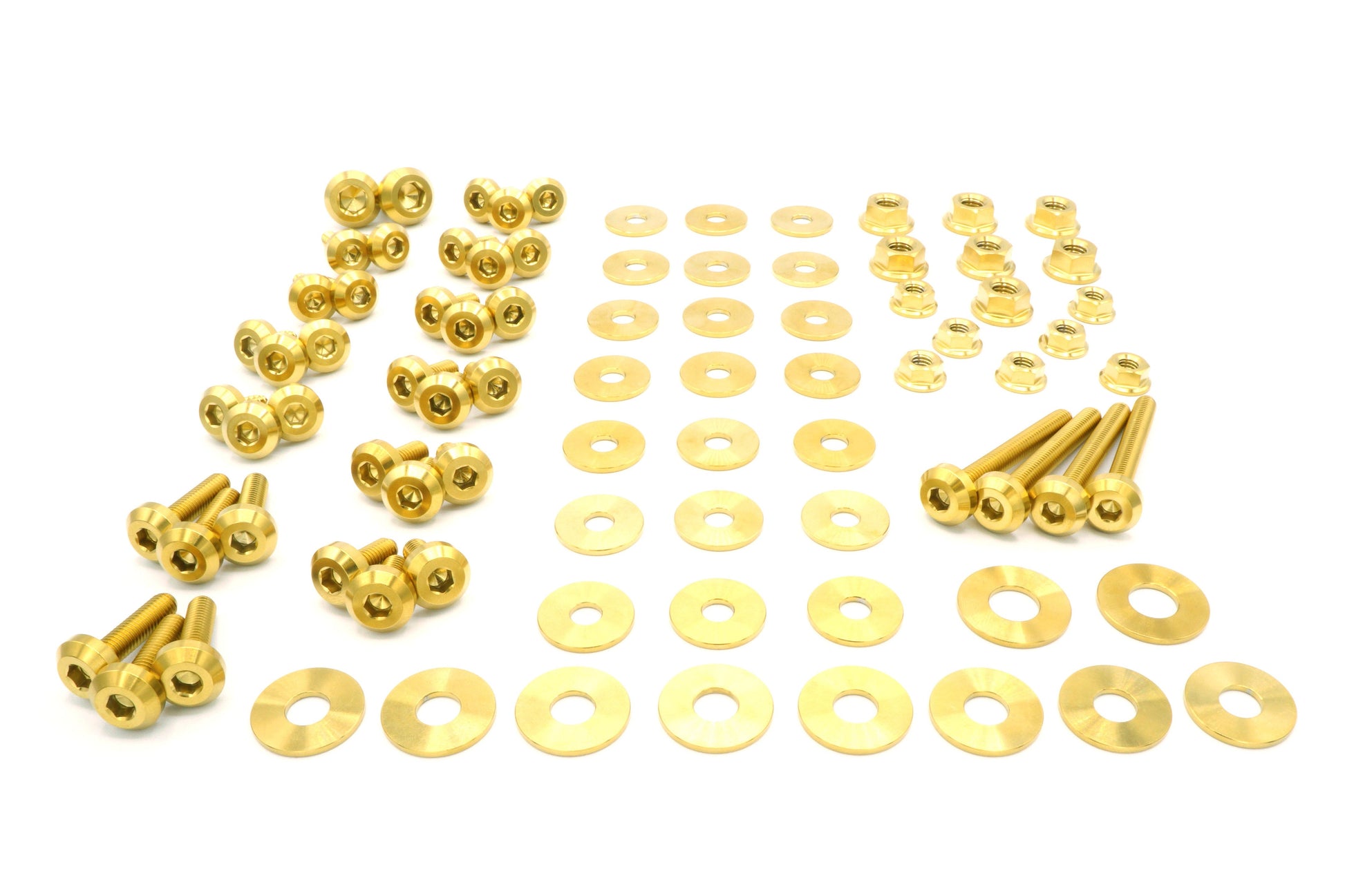 Stage 2 Titanium Hardware Engine Bay Kit - BMW E82 135i (2007-2012)