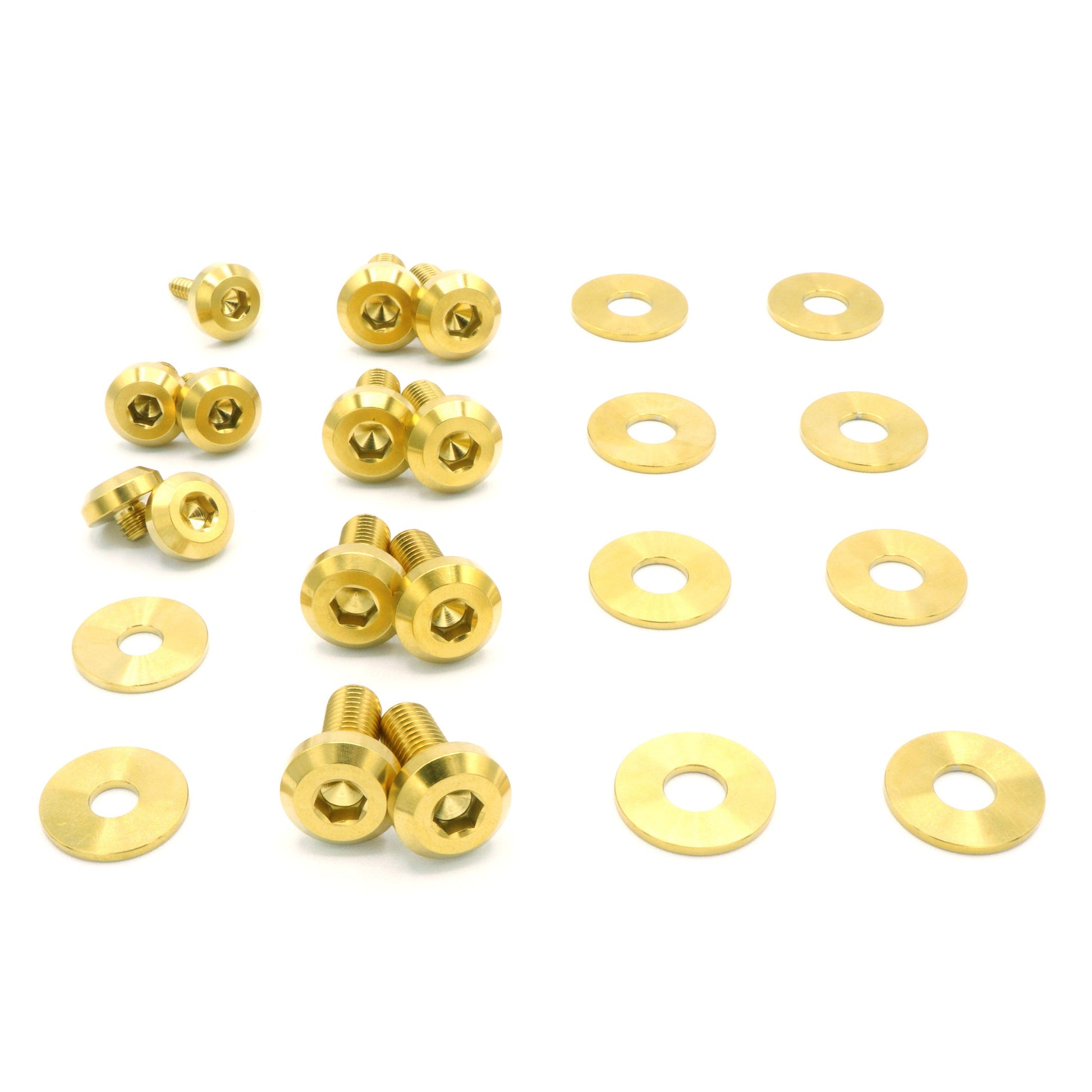 Titanium Hardware Hood Kit - BMW E82 135i (2007-2012)