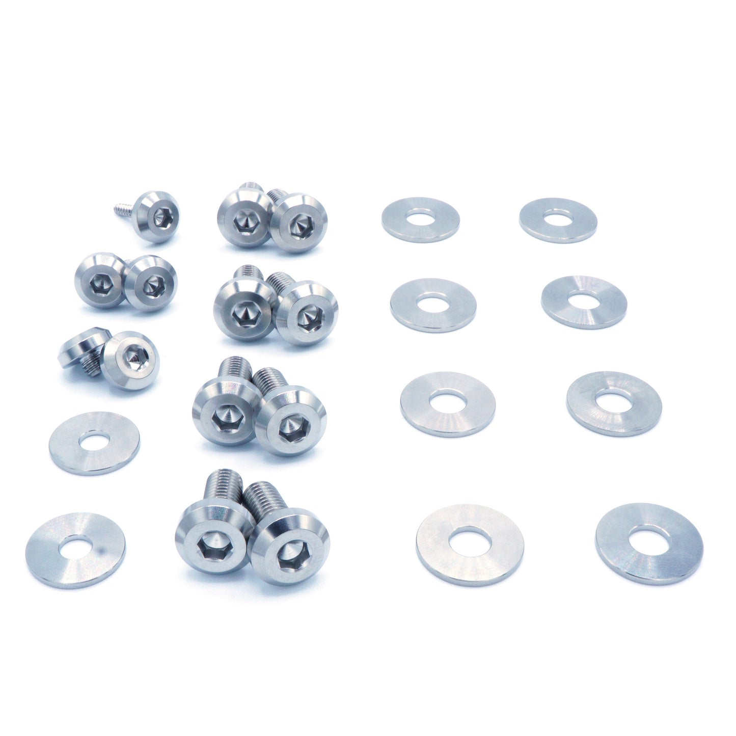 Titanium Hardware Hood Kit - BMW E82 135i (2007-2012)