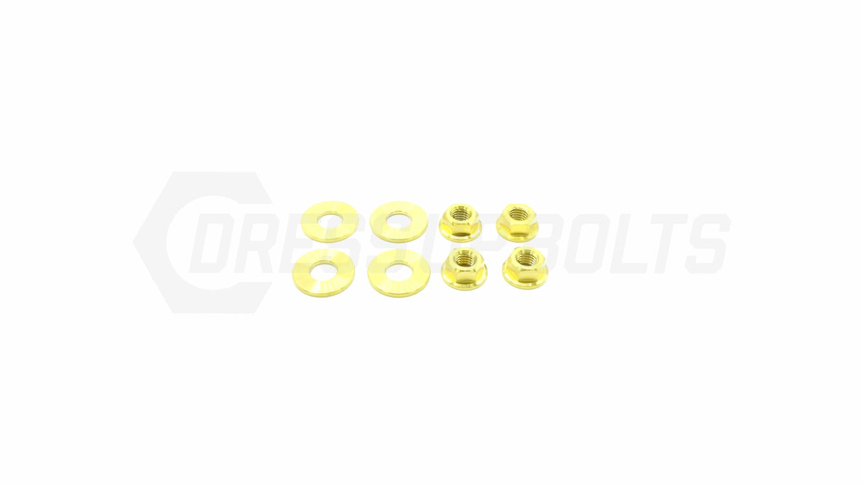 Dress Up Bolts Titanium Hardware Hood Kit - BMW F3X 335i (2012-2015)