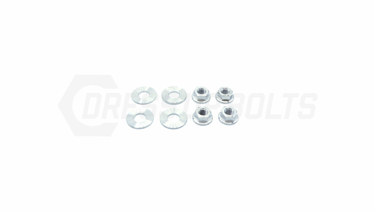 Dress Up Bolts Titanium Hardware Hood Kit - BMW F3X 335i (2012-2015)