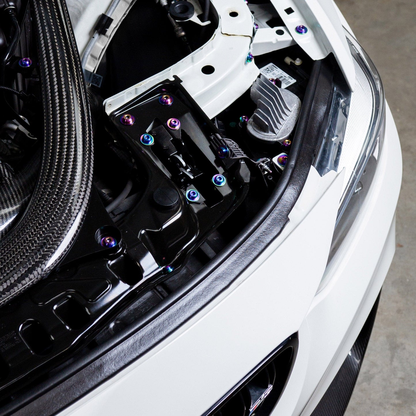 Stage 1 Titanium Hardware Engine Bay Kit - BMW F80 M3/M4 (2014-2020)