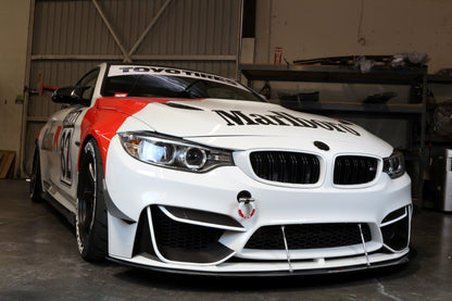 BMW F82 M4 / F80 M3 Carbon Fiber Front Bumper Canards