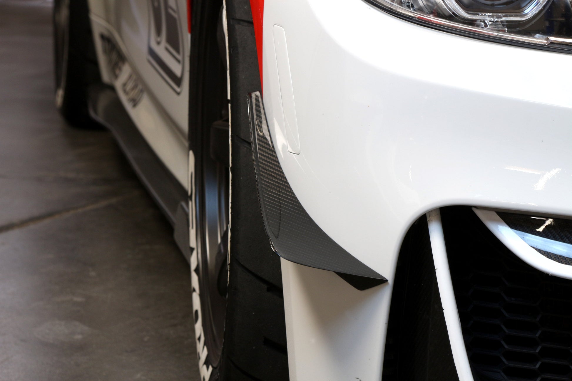 BMW F82 M4 / F80 M3 Carbon Fiber Front Bumper Canards