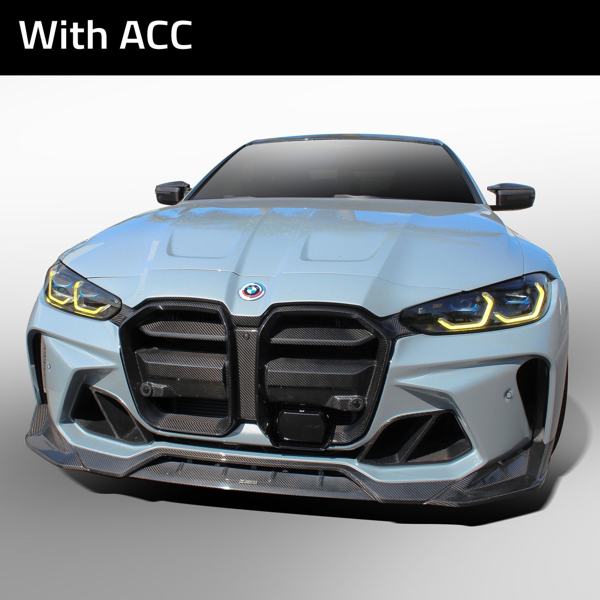 Vorsteiner - GTS-V BMW G8X M3 | M4 One-Piece Carbon Fiber Aero Front Bumper