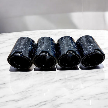 BMW F90 M5 Exhaust Tips - Forged Carbon Fiber | Palenon Performance