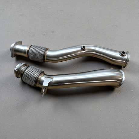 BMW S58 X3M & X4M Catless Race Downpipe (3.5 Inch Diameter) - Palenon Performance