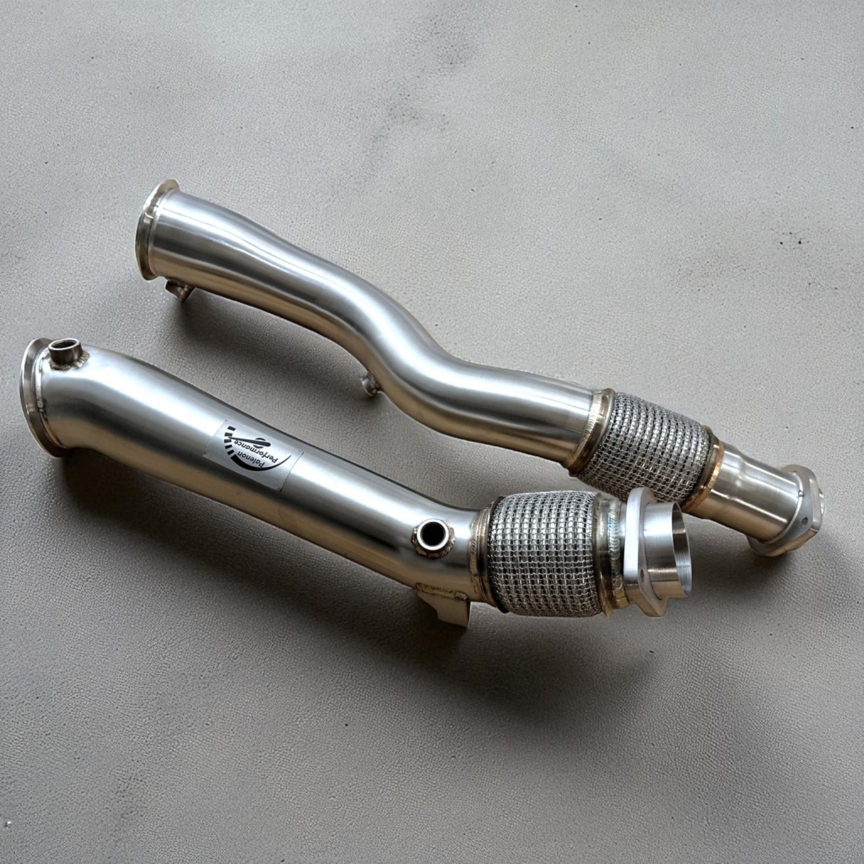 BMW S58 X3M & X4M Catless Race Downpipe (3.5 Inch Diameter) - Palenon Performance