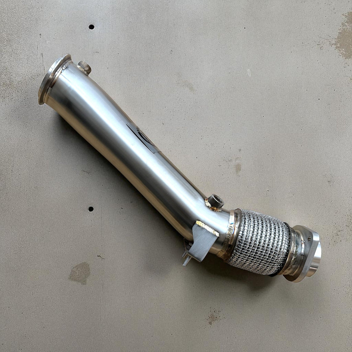 BMW S58 X3M & X4M Catless Race Downpipe (3.5 Inch Diameter) - Palenon Performance