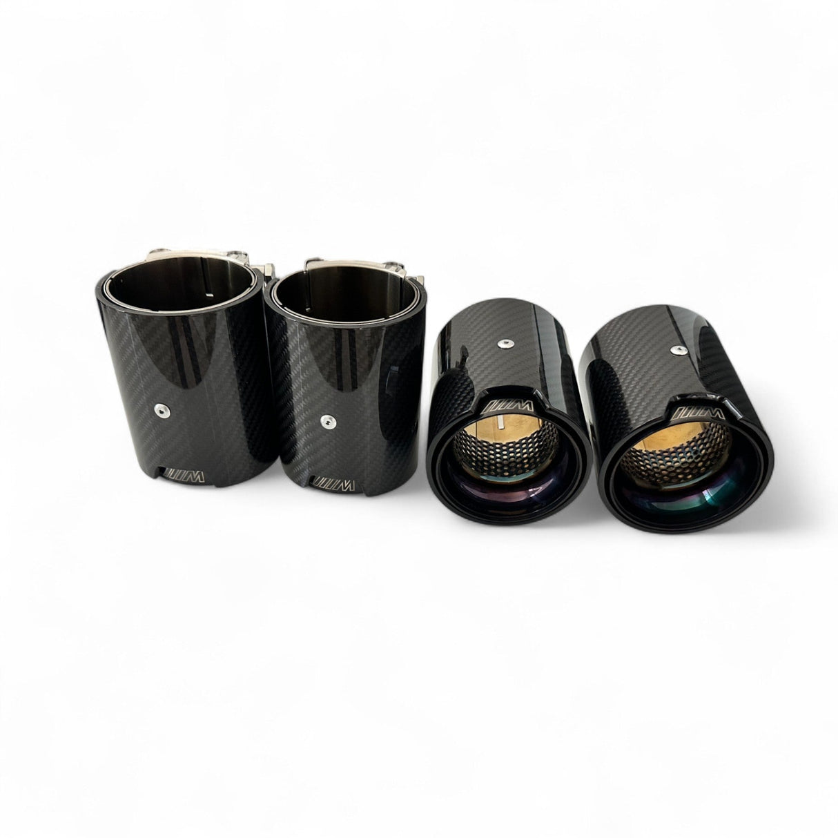 BMW F90 M5 Exhaust Tips - Premium Carbon Fiber | Palenon Performance