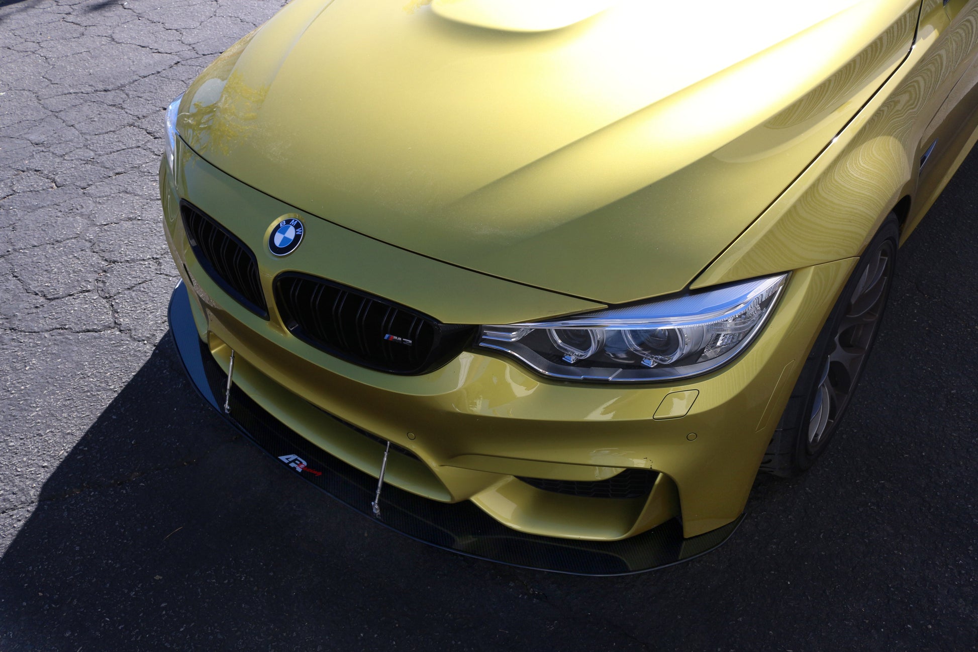 BMW F82 M4 / F80 M3 Stock Bumper Carbon Fiber Front Wind Splitter