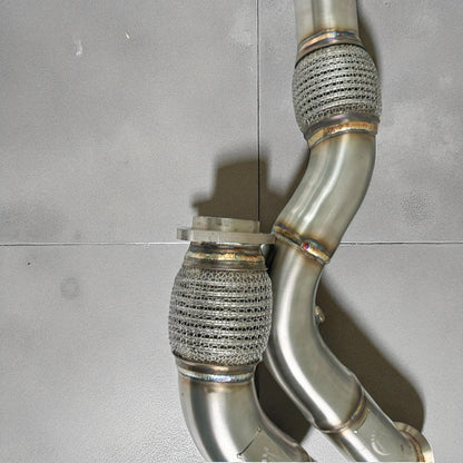 S55 Racing Downpipe For BMW F80 M3, F82 M4 & F87 M2 including Competition