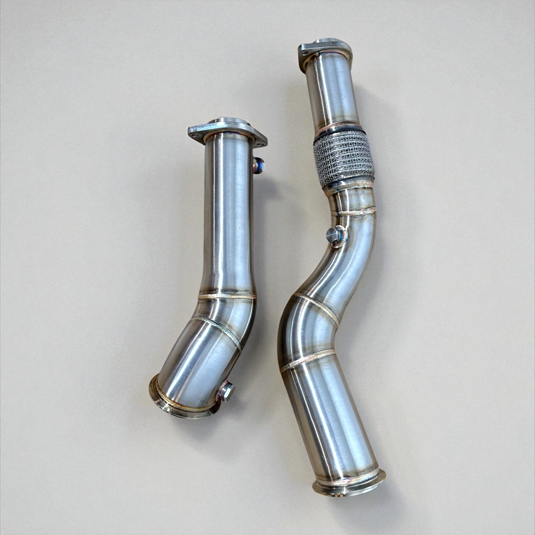 3.5 Inch S58 Race Downpipe For BMW M3 G80, M2 G87, M4 G82, M4 G83