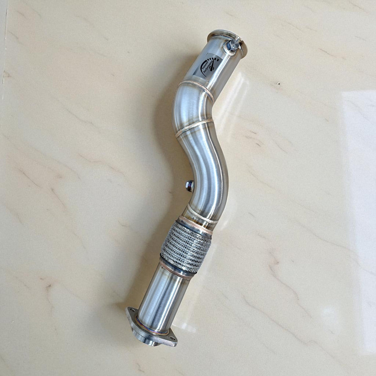 3.5 Inch S58 Race Downpipe For BMW M3 G80, M2 G87, M4 G82, M4 G83