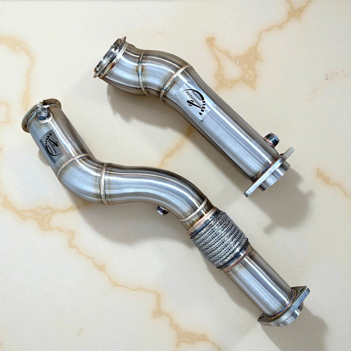 3.5 Inch S58 Race Downpipe For BMW M3 G80, M2 G87, M4 G82, M4 G83