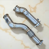 3.5 Inch S58 Race Downpipe For BMW M3 G80, M2 G87, M4 G82, M4 G83