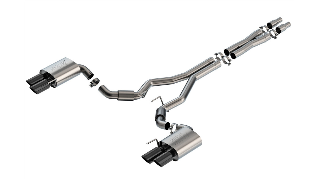 Borla - 24- Mustang 5.0L Cat Back Exhaust