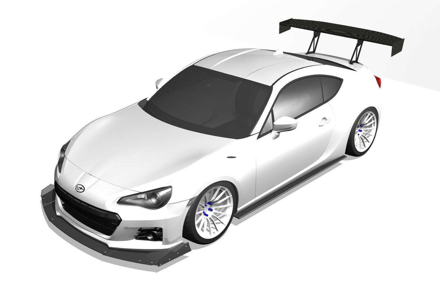 Front Splitter – Subaru BRZ (ZN6/ZC6, 2012-2016)