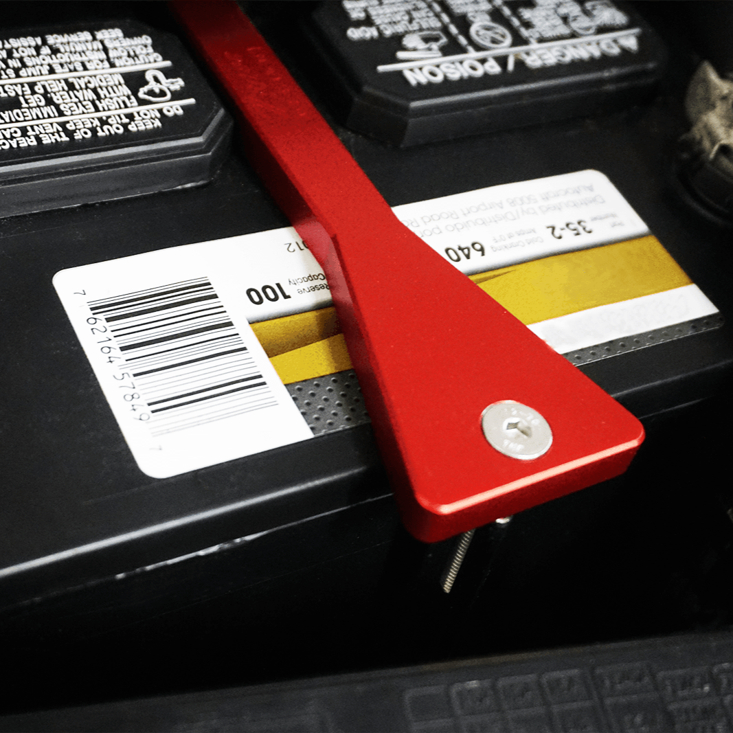 ZSPEC Battery Hold Down/Bracket, Billet Bracket w/ Stainless Hardware