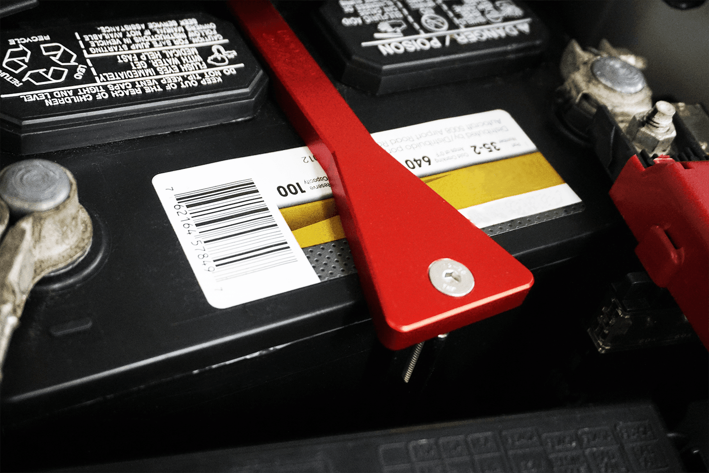 ZSPEC Battery Hold Down/Bracket, Billet Bracket w/ Stainless Hardware