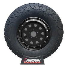 Simulated Bead Lock Hubcap Rings - 15" Black