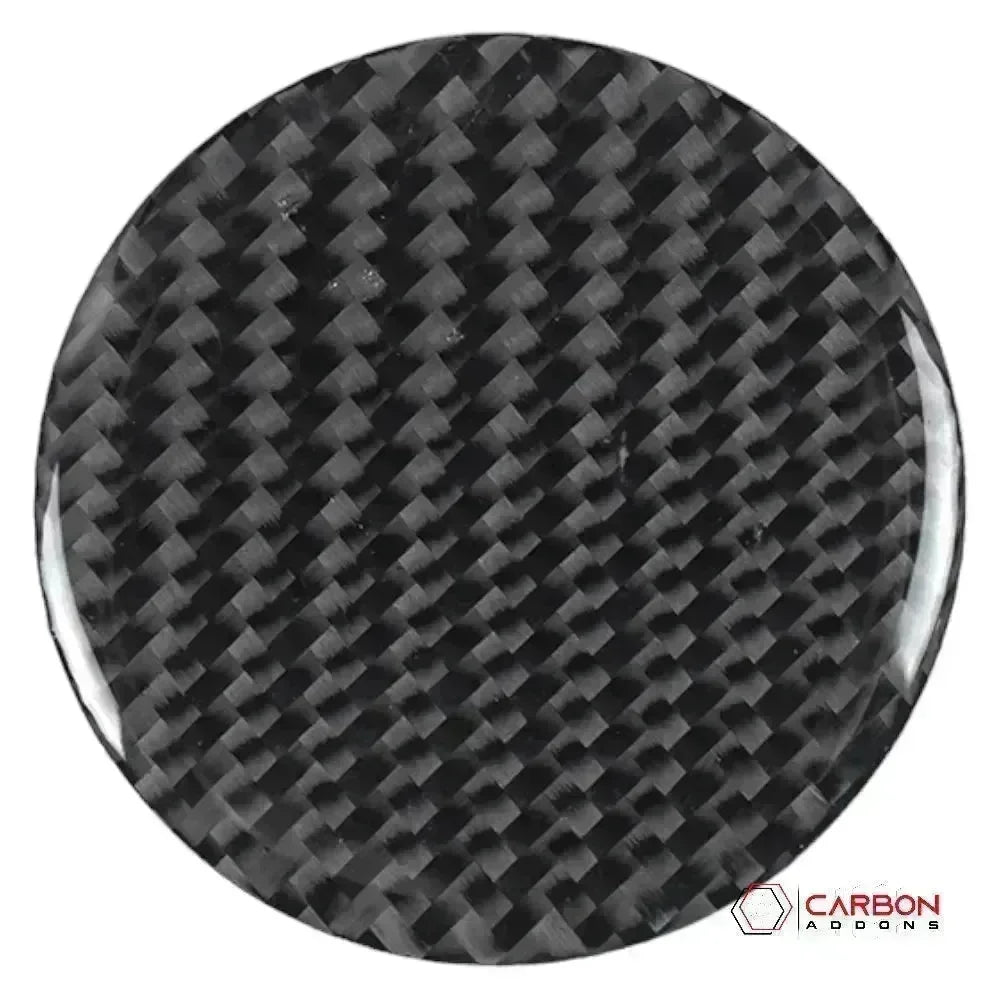 Real Carbon Fiber Wireless Charger & Coin Tray Cover for 2021+ Ford F-150