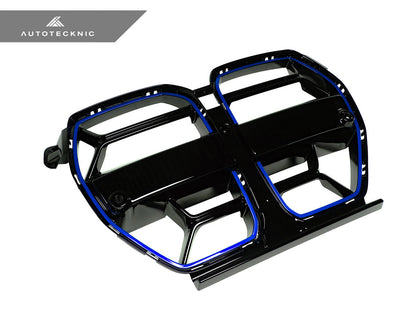 AutoTecknic Competizione Sport Gloss Black Front Grille - G80 M3 | G82/ G83 M4