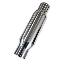 Bottle Style Resonator - 3.500" Inlet/Outlet x 18" Long - 304 Stainless