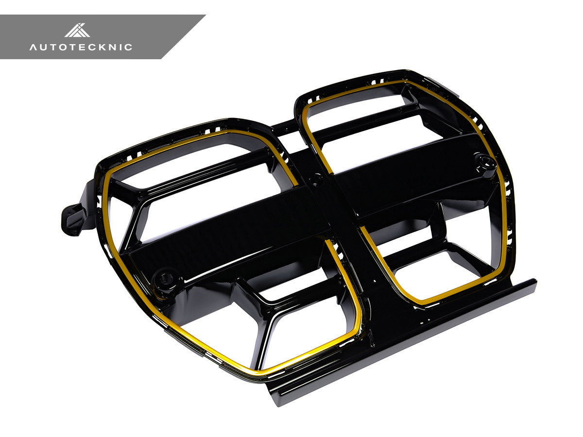 AutoTecknic Competizione Sport Gloss Black Front Grille - G80 M3 | G82/ G83 M4