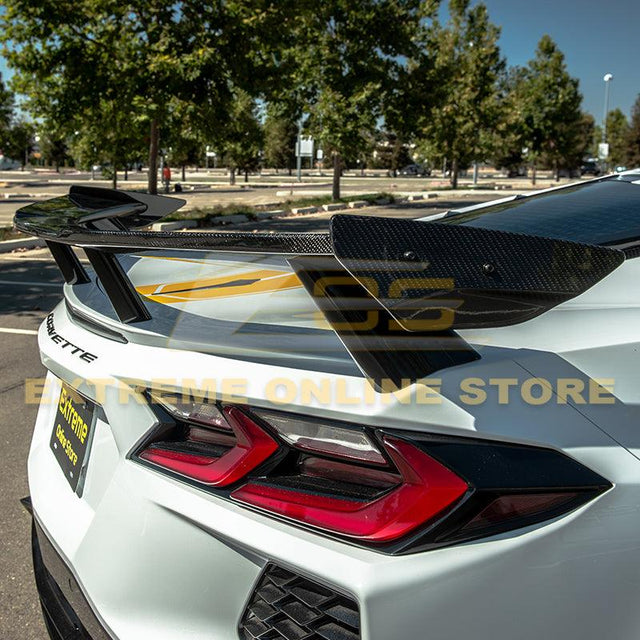 Chevrolet Corvette C8 Rear Trunk Spoiler High Wing