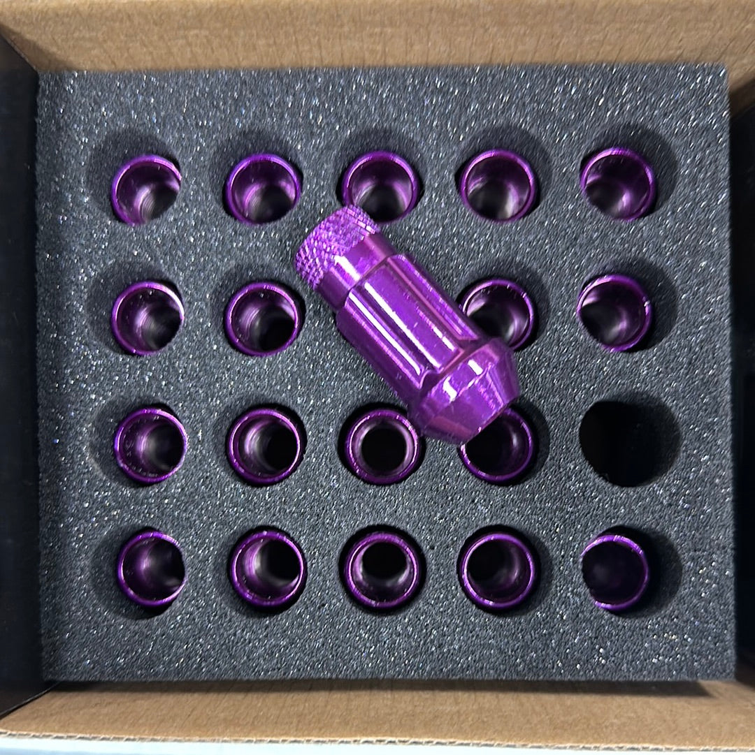 NNR type-D lug nuts 12x1.5 purple NNR-LN-RDS1215PR