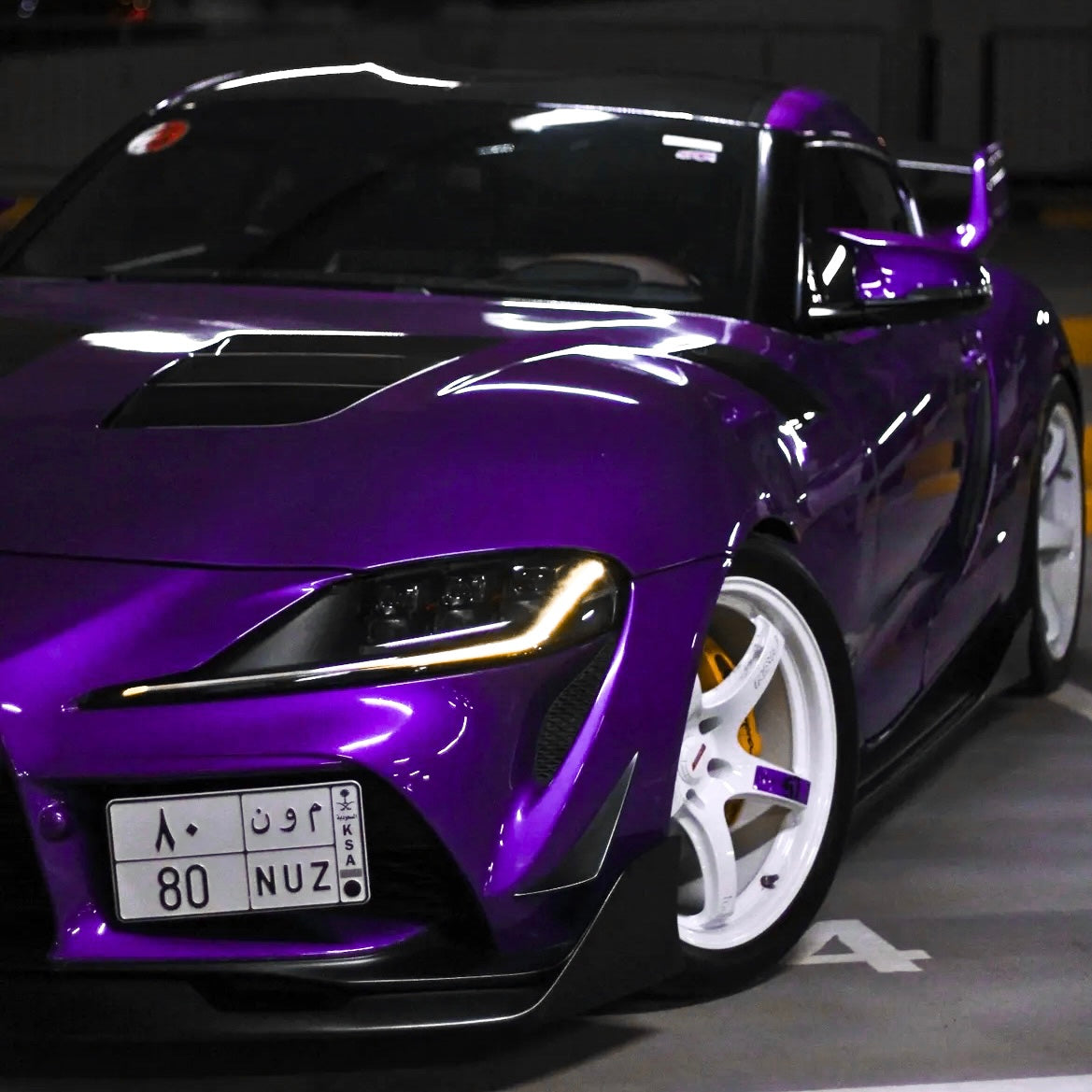 OEM+ Designs Front Bumper Canards for GR Supra (A90/91)