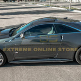 2009-15 Cadillac CTS-V Coupe Carbon Fiber Side Skirts