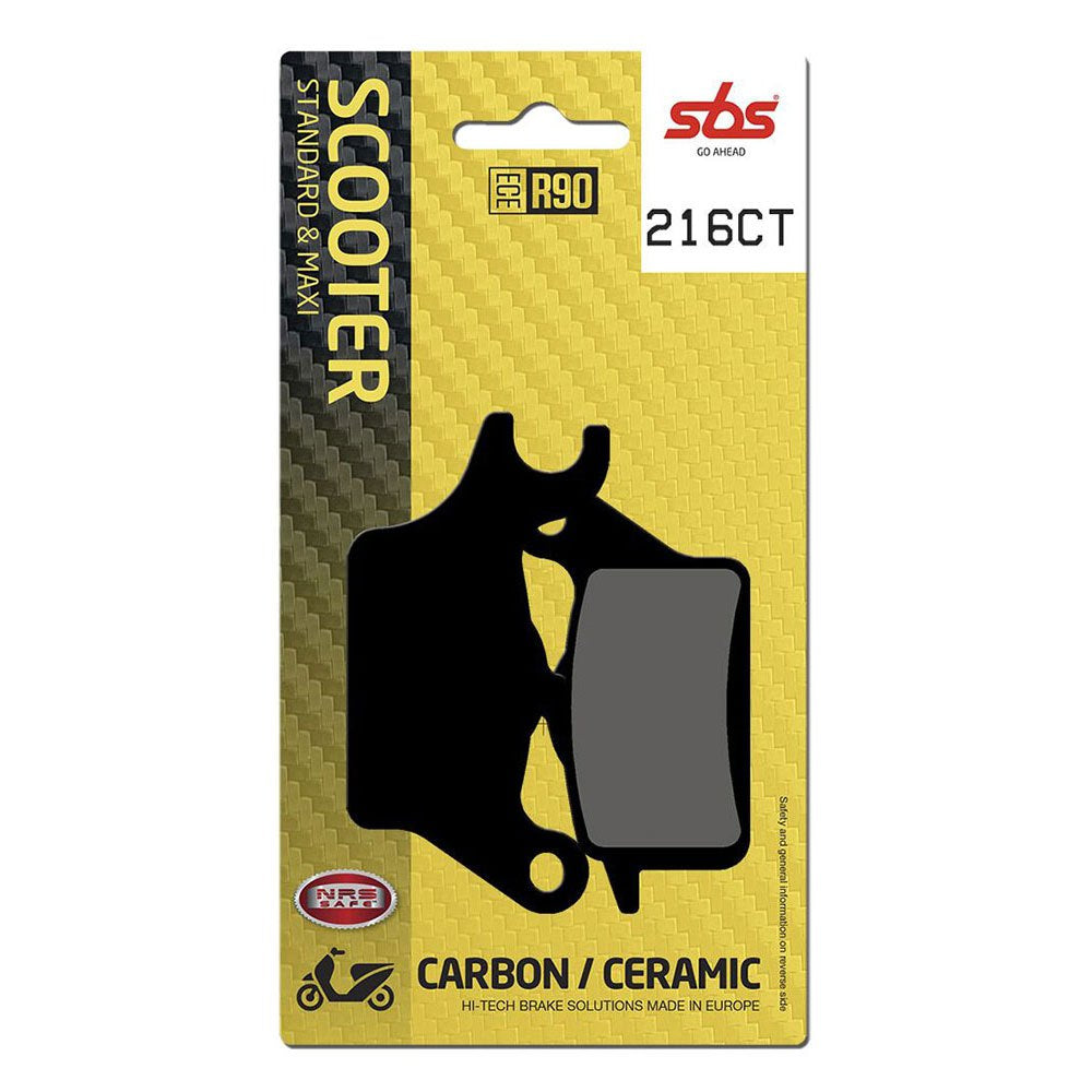 SBS Hi-Tech Street 216CT Carbon Ceramic Brake Pads