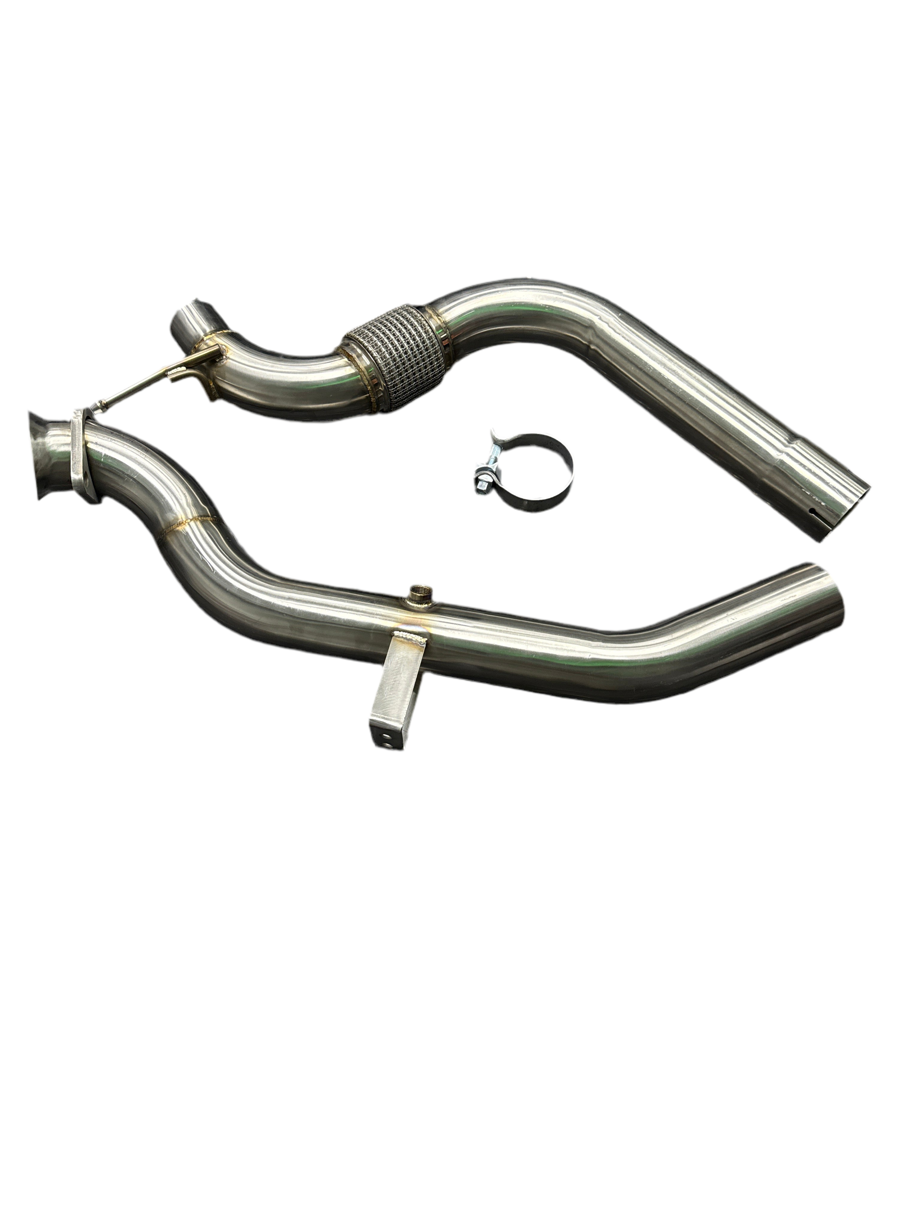 SPDZ1 Race Spec High Flow Downpipe For 2015-2023 Ford Mustang Eco boost 2.3t