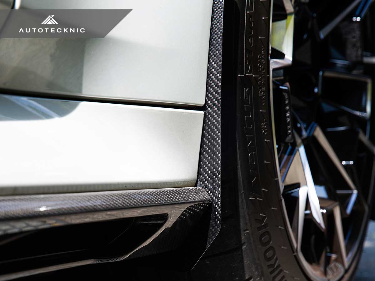 AutoTecknic Carbon Fiber Front Splash Guards - G90/ G99 M5