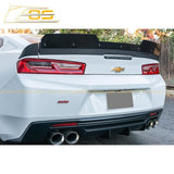 6th Gen Camaro 1LE Extended V2 Rear Trunk Spoiler