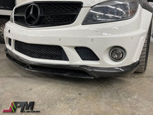 [JPMCarbon] CS Style Carbon Fiber Front Bumper Add-on Lip Fits For 2008-2011 Mercedes-Benz W204 Pre-Facelift C63 Sedan