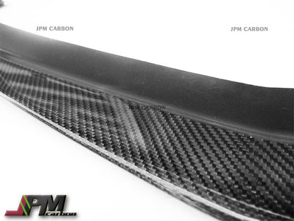 GH Style Carbon Fiber Front Bumper Add-on Lip Fits For 2012-2014 Mercedes-Benz W204 C204 Facelift C63