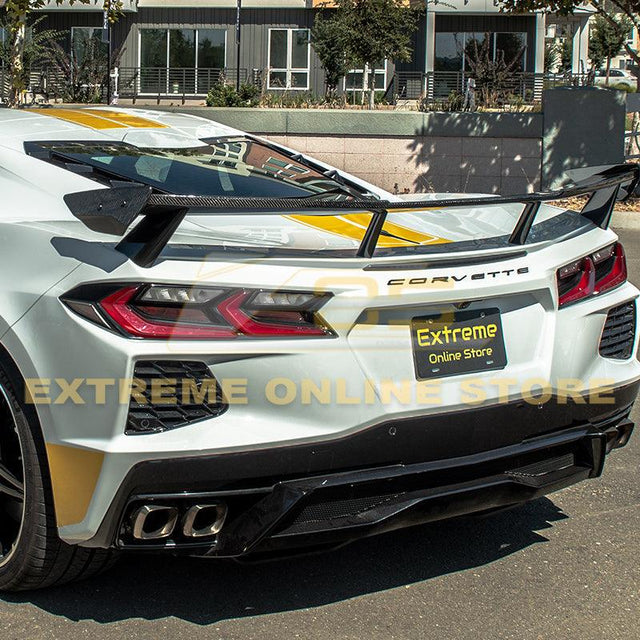 Chevrolet Corvette C8 Rear Trunk Spoiler High Wing