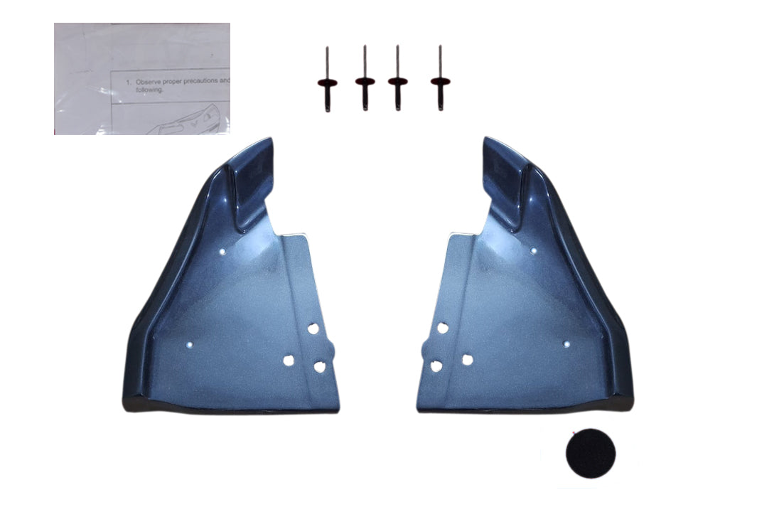 CORVETTE 14-19 REAR FENDER CANARD GROUND EFFECTS