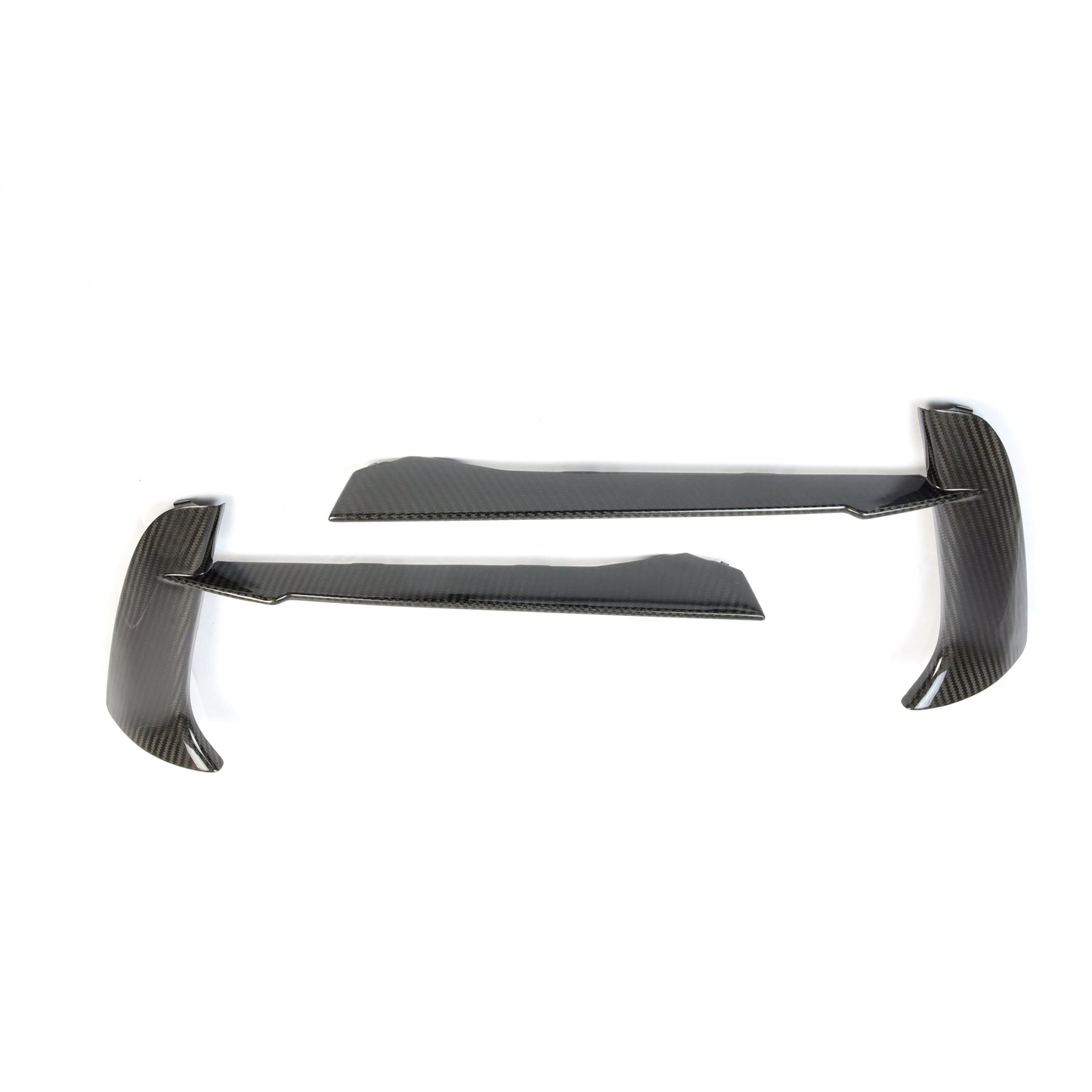 Carbon Fiber Chevrolet Corvette C8 Front Bumper Side Bezels 2020-UP