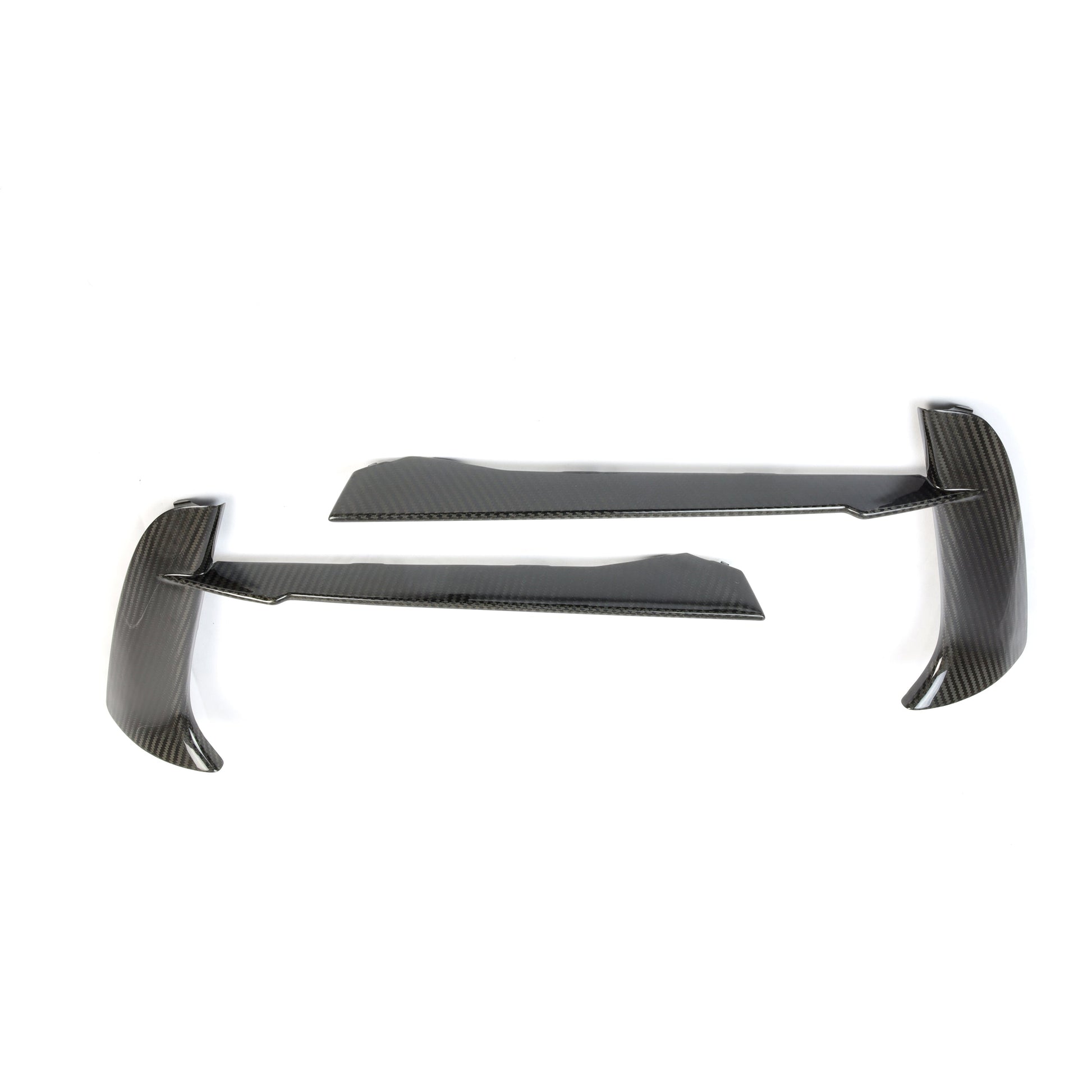 Carbon Fiber Chevrolet Corvette C8 Front Bumper Side Bezels 2020-UP