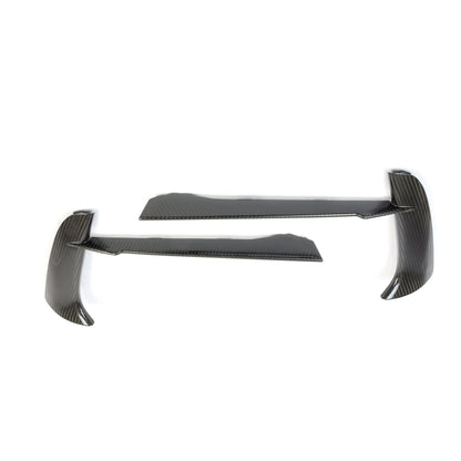 Carbon Fiber Chevrolet Corvette C8 Front Bumper Side Bezels 2020-UP